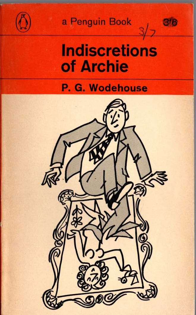 P.G. Wodehouse  INDISCRETIONS OF ARCHIE front book cover image