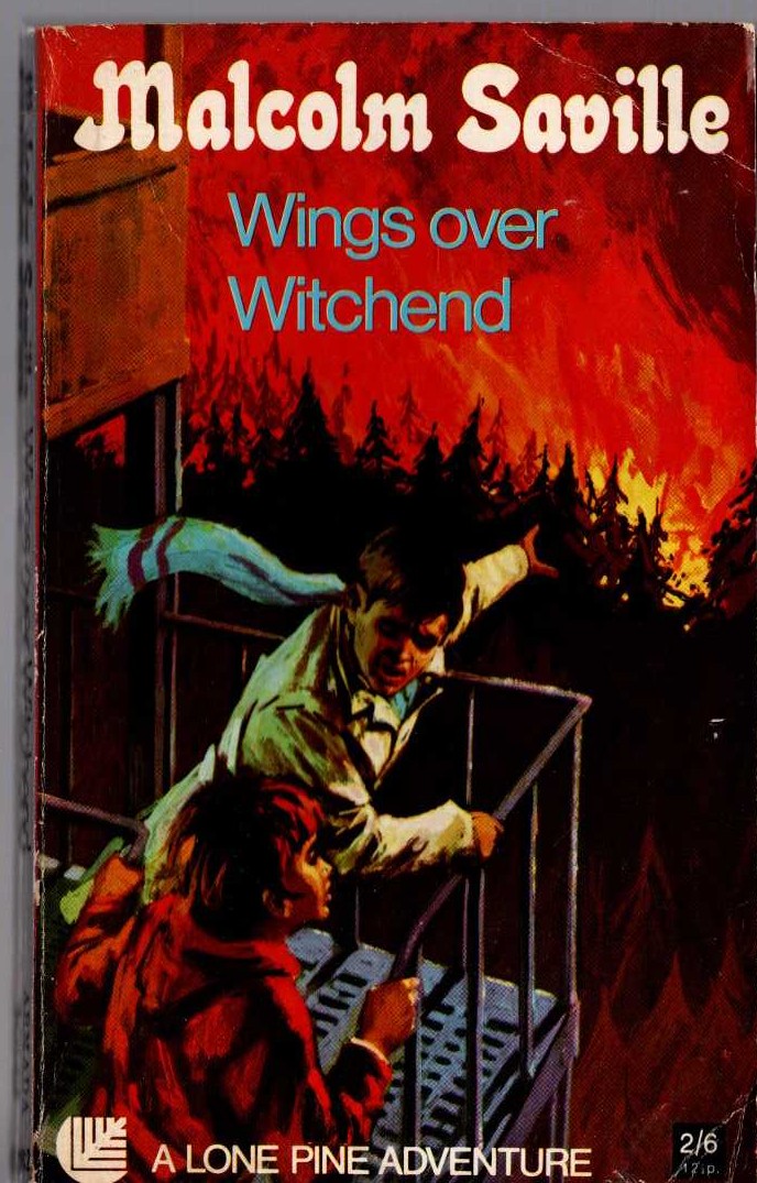 Malcolm Saville  WINGS OVER WITCHEND front book cover image