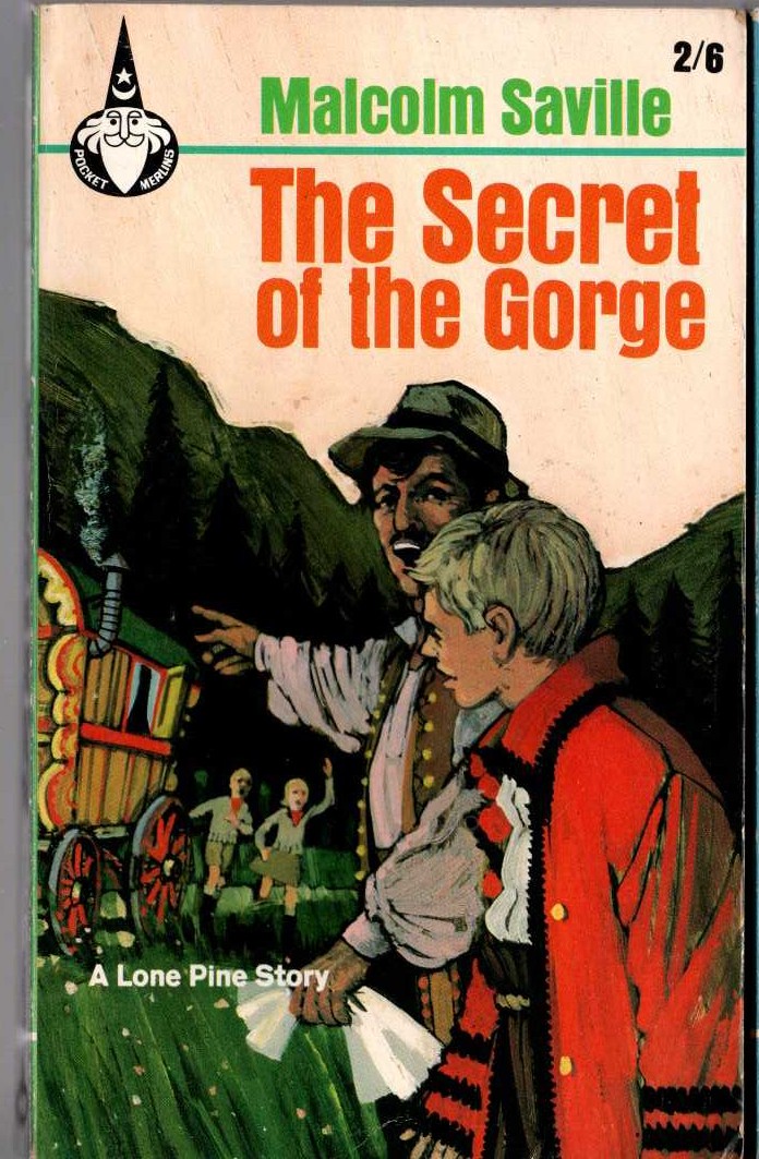 Malcolm Saville  THE SECRET OF THE GORGE front book cover image