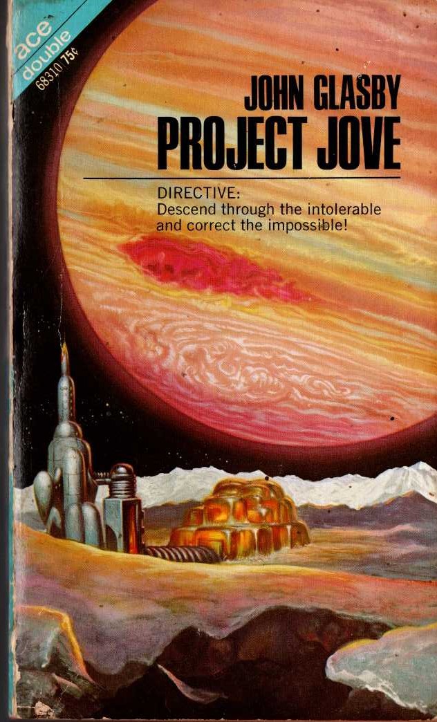 THE HUNTERS OF JUNDAGAI/ PROJECT JOVE magnified rear book cover image