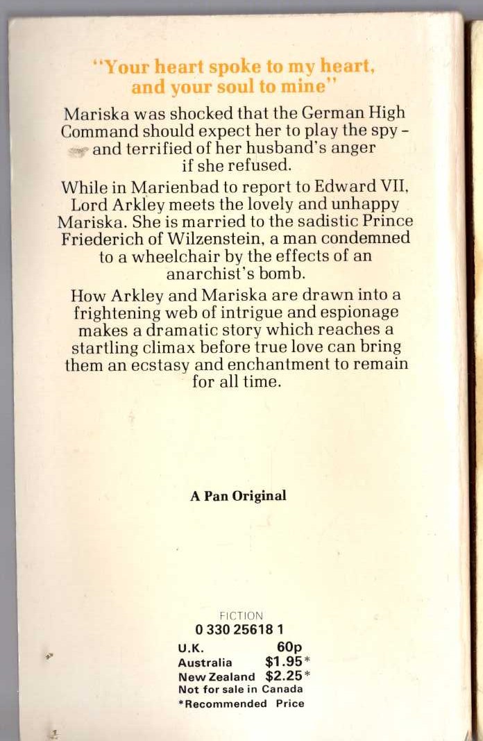 Bill Tidy  FOSDYKE SAGA. Book Two (2) magnified rear book cover image
