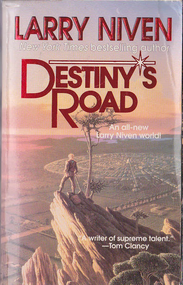 Larry Niven  DESTINY'S ROAD front book cover image