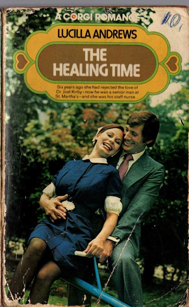 Lucilla Andrews  THE HEALING TIME front book cover image