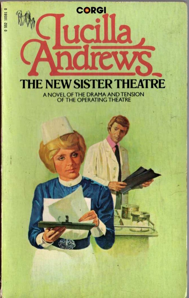 Lucilla Andrews  THE NEW SISTER THEATRE front book cover image