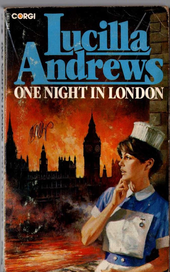 Lucilla Andrews  ONE NIGHT IN LONDON front book cover image