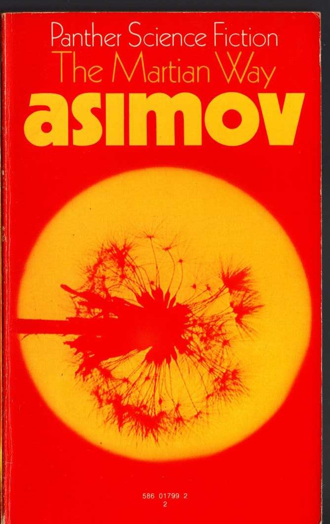 Isaac Asimov  THE MARTIAN WAY front book cover image