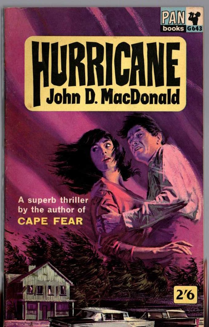 John D. MacDonald  HURRICANE front book cover image