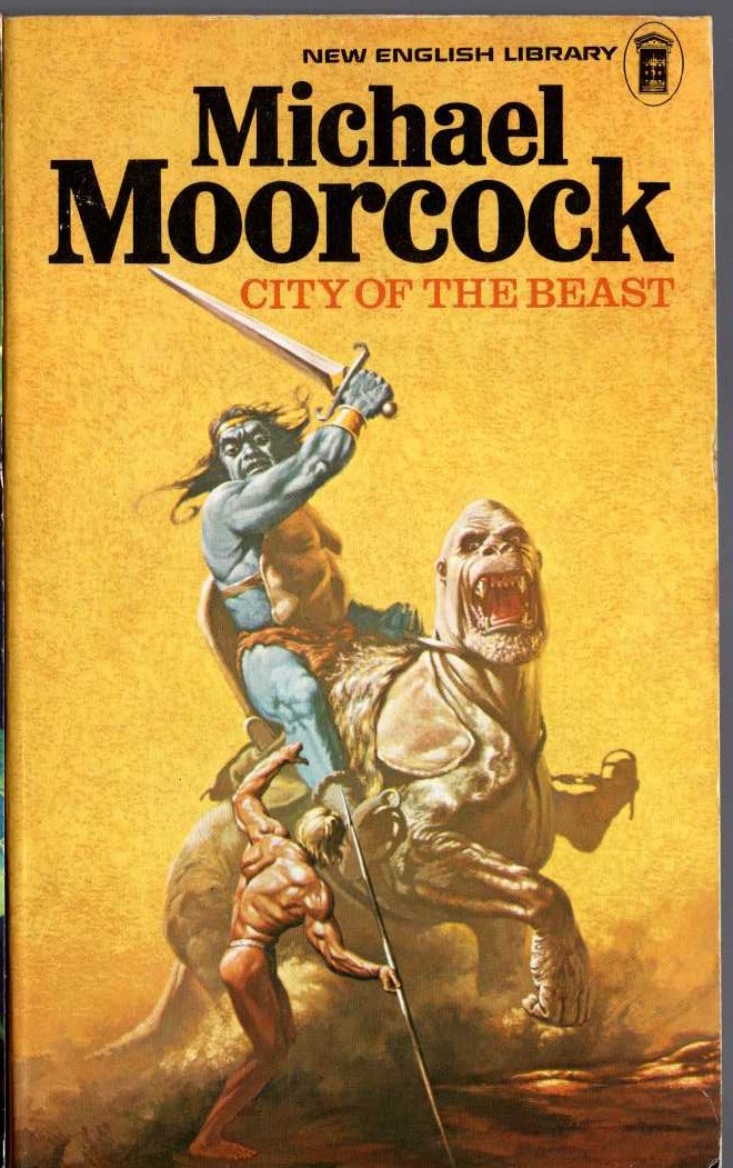 Michael Moorcock  CITY OF THE BEAST front book cover image