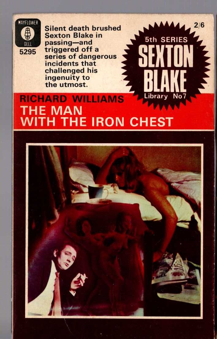 Richard Williams  THE MAN WITH THE IRON CHEST (Sexton Blake) front book cover image