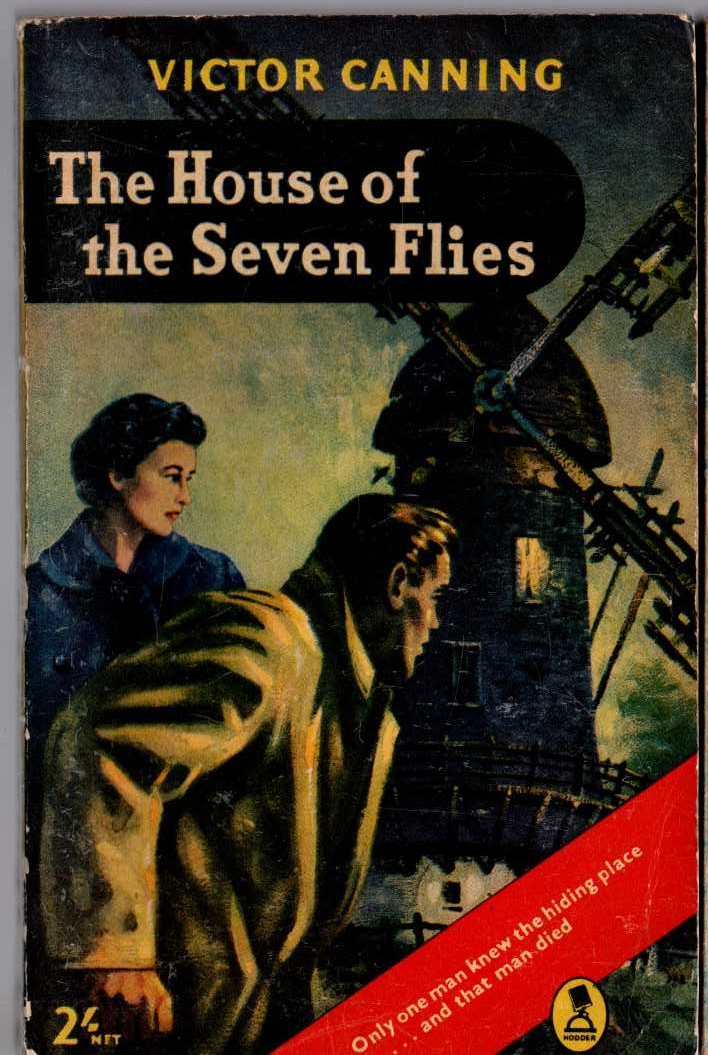 Victor Canning  THE HOUSE OF THE SEVEN FLIES front book cover image