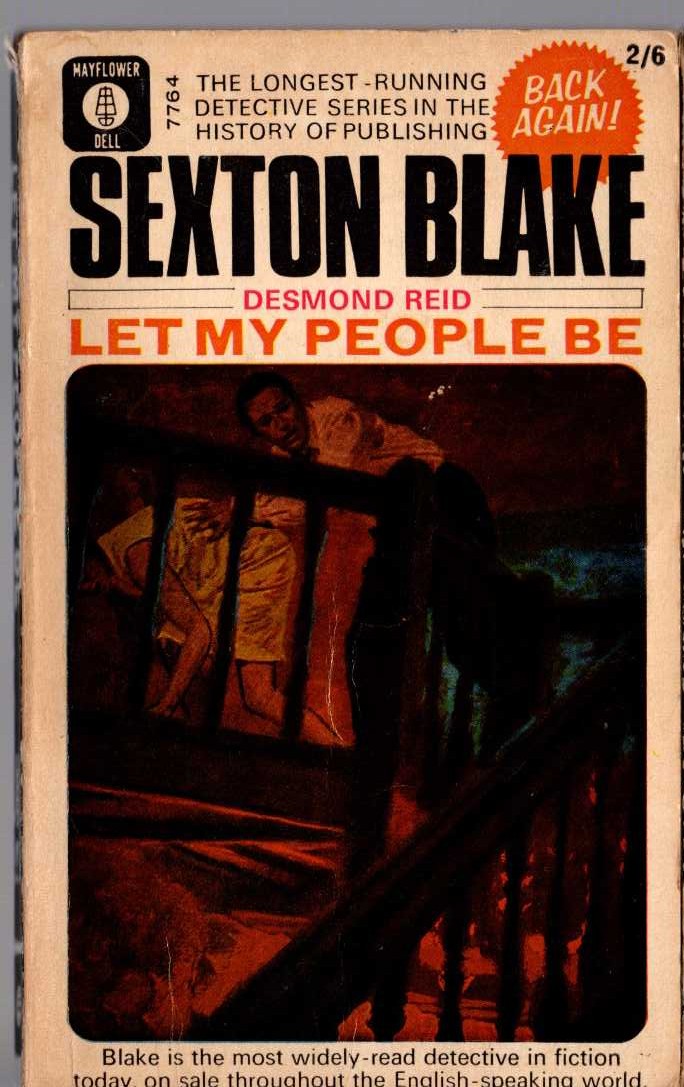 Desmond Reid  LET MY PEOPLE BE (Sexton Blake) front book cover image