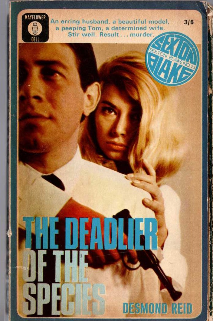Desmond Reid  THE DEADLIER OF THE SPECIES (Sexton Blake) front book cover image