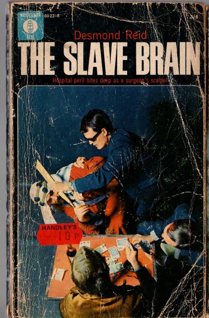Desmond Reid  THE SLAVE BRAIN (Sexton Blake) front book cover image