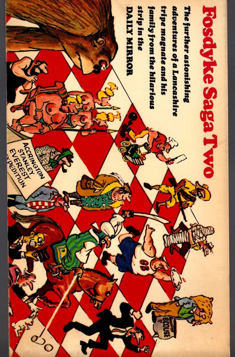 Bill Tidy  FOSDYKE SAGA. Book Two (2) magnified rear book cover image