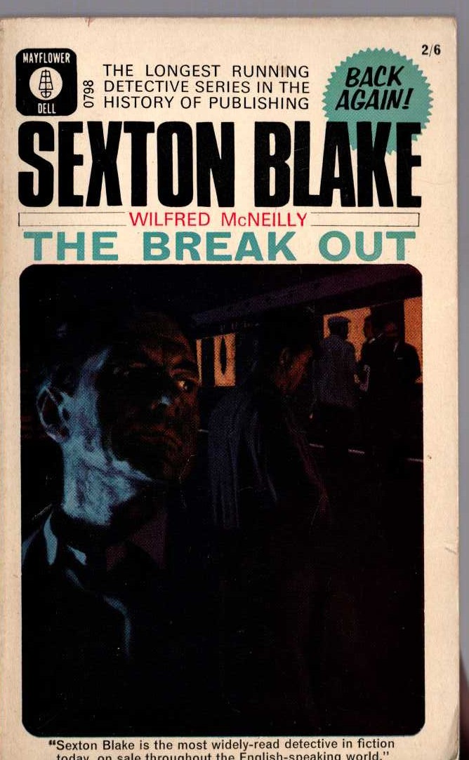 Wilfred McNeilly  THE BREAK OUT (Sexton Blake) front book cover image