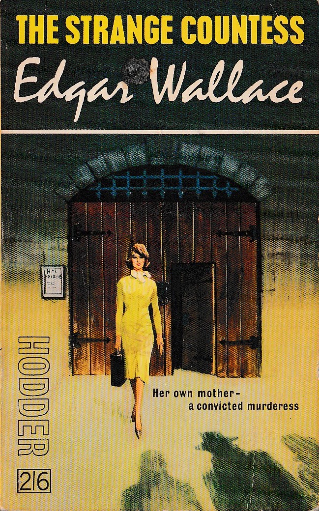 Edgar Wallace  THE STRANGE COUNTESS front book cover image