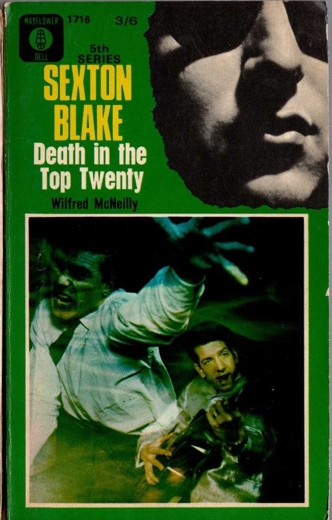 Wilfred McNeilly  DEATH IN THE TOP TWENTY (Sexton Blake) front book cover image