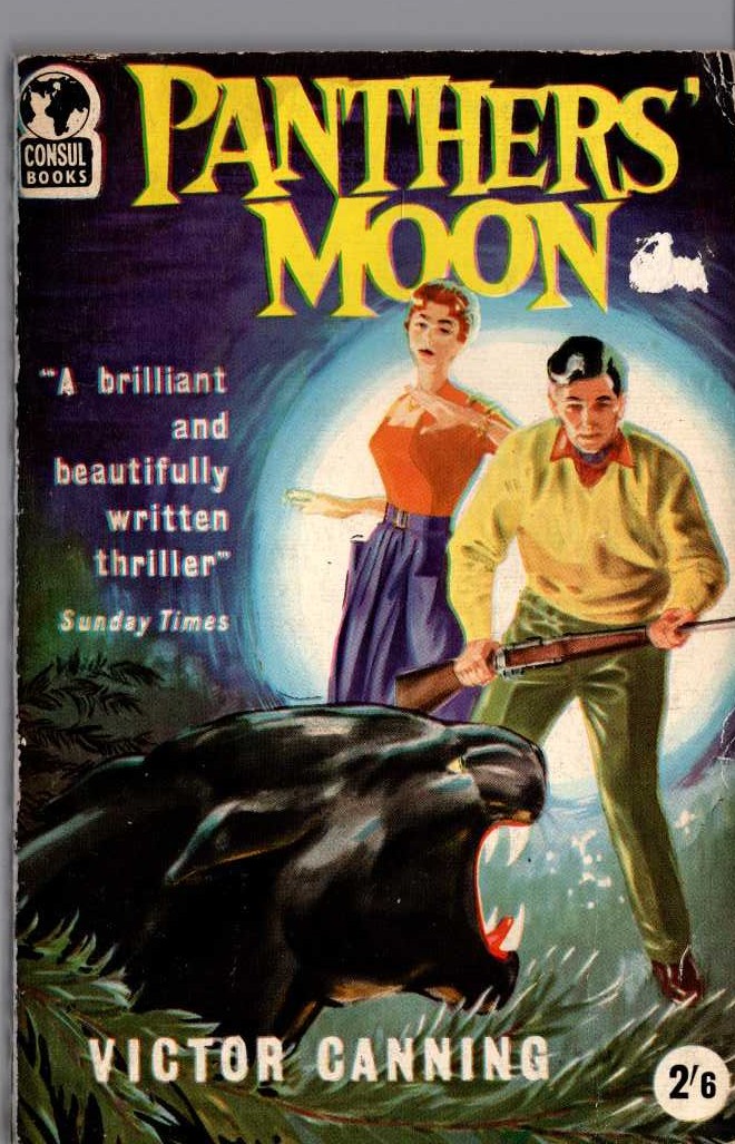 Victor Canning  PANTHERS' MOON front book cover image