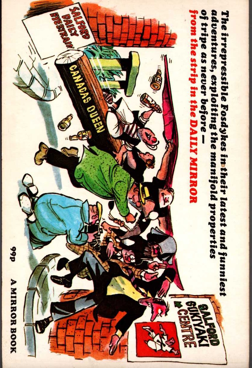 Bill Tidy  FOSDYKE SAGA. Book Eight (8) magnified rear book cover image