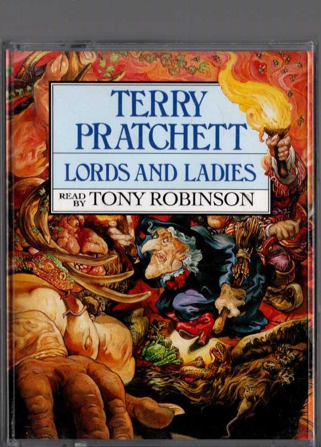 LORDS AND LADIES (Read by Tony Robinson) front book cover image