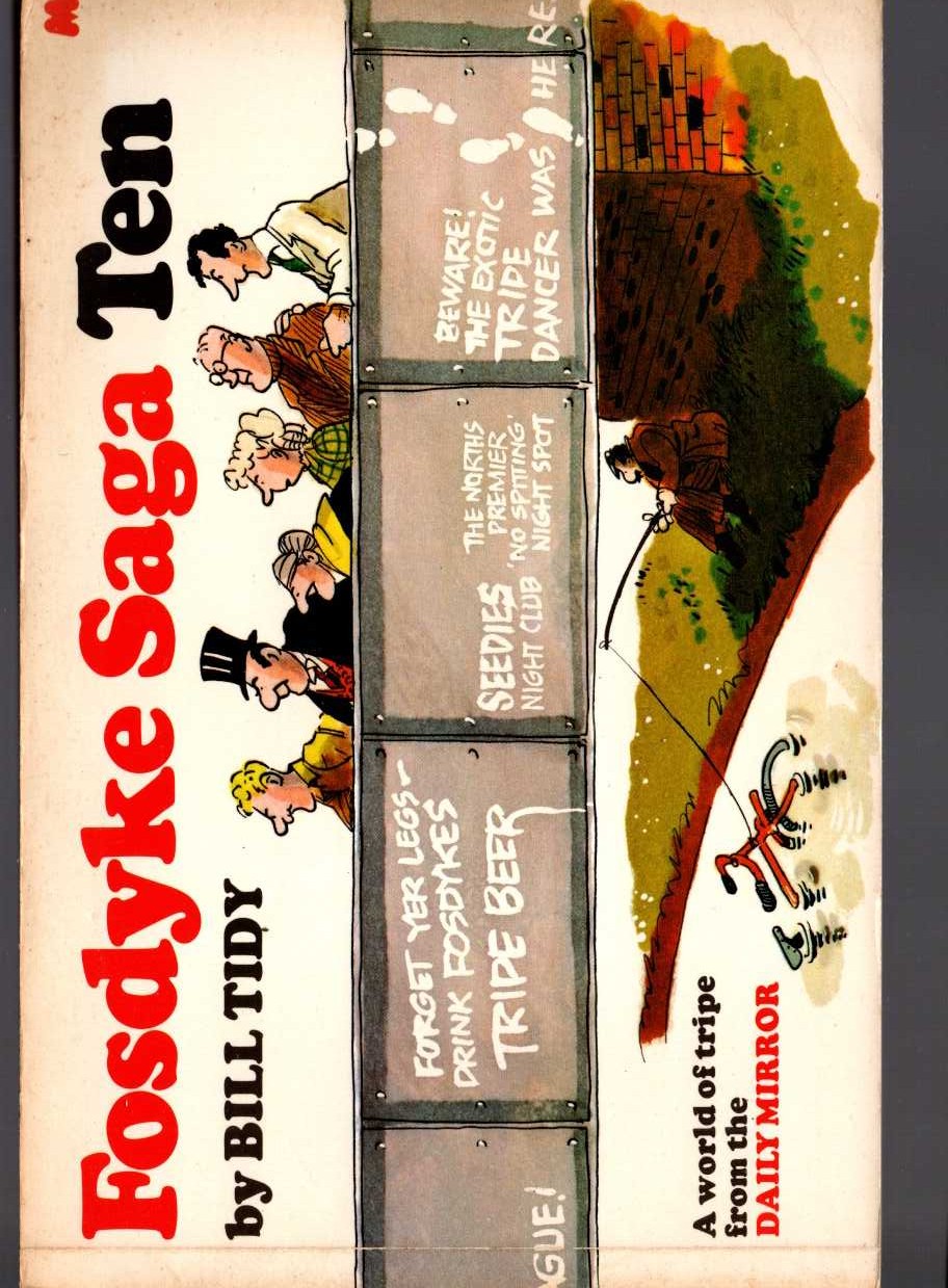 Bill Tidy  FOSDYKE SAGA. Book Ten (10) front book cover image
