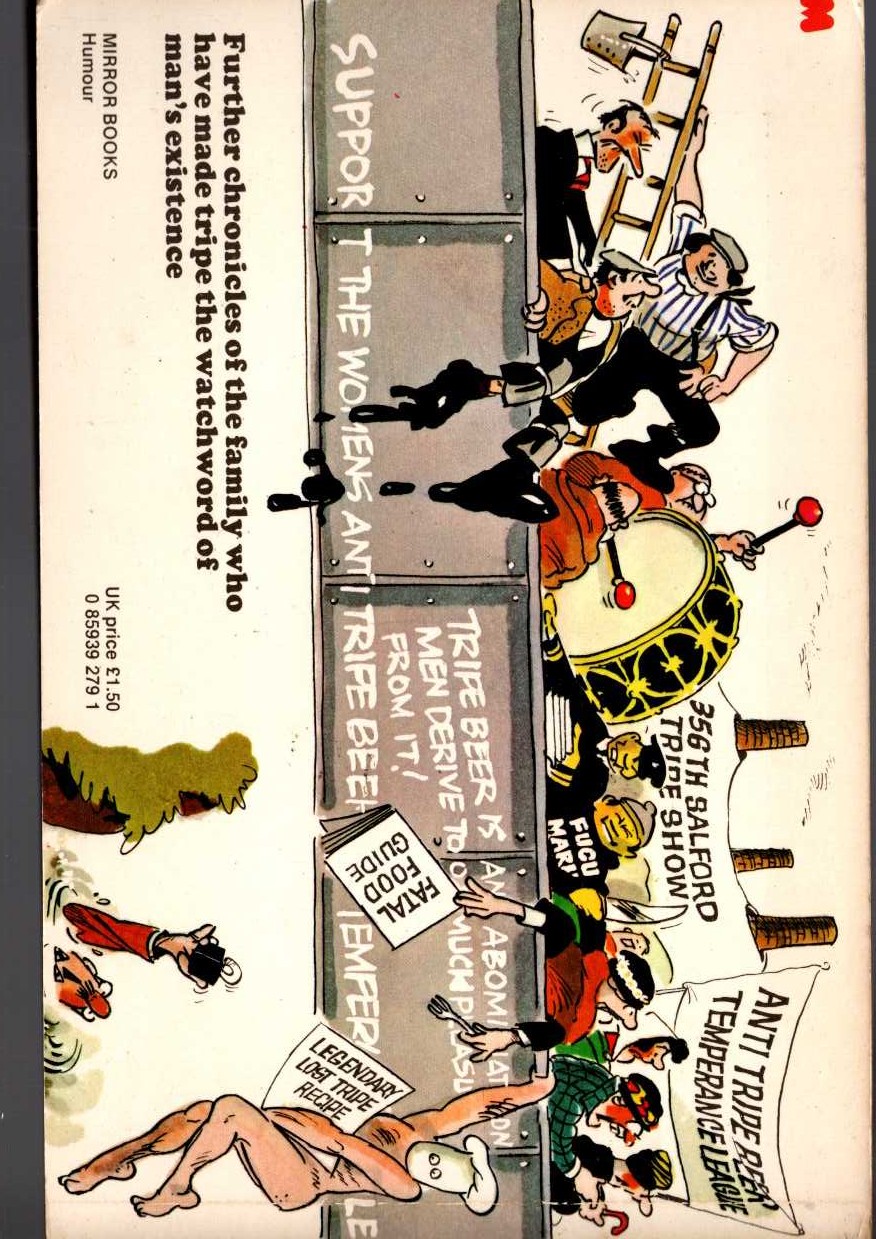 Bill Tidy  FOSDYKE SAGA. Book Ten (10) magnified rear book cover image