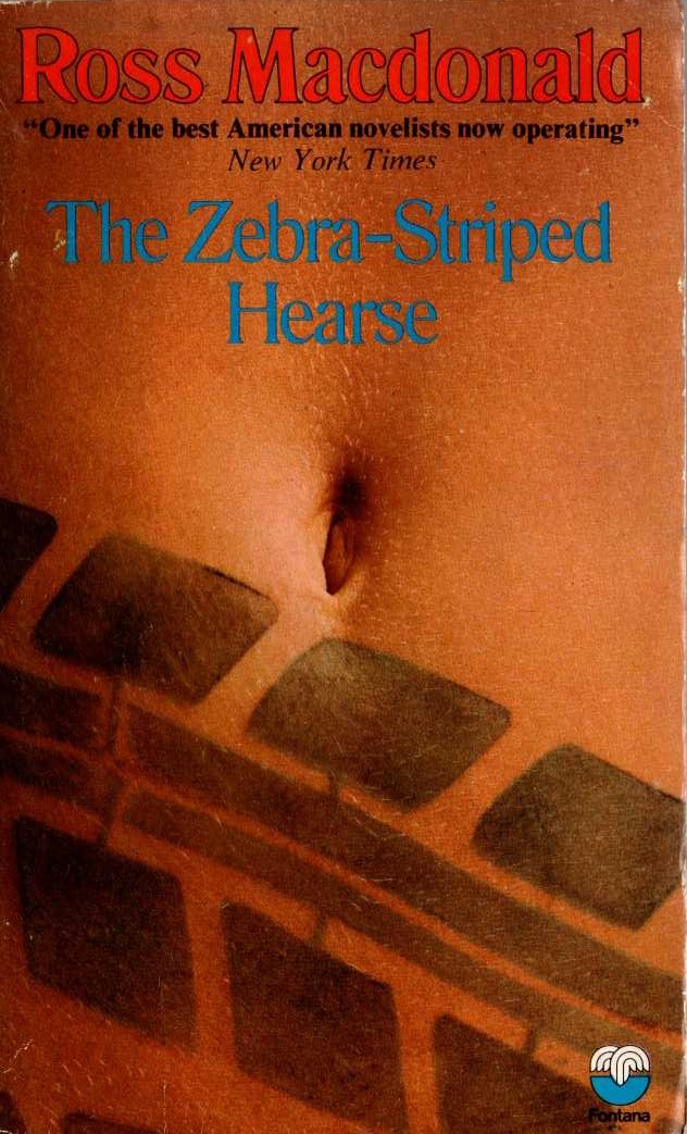 Ross Macdonald  THE ZEBRA-STRIPED HEARSE front book cover image