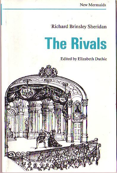 Richard Brinsley Sheridan  THE RIVALS front book cover image