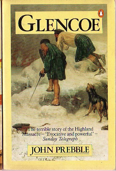 John Prebble  GLENCOE (Highland Massacre) front book cover image