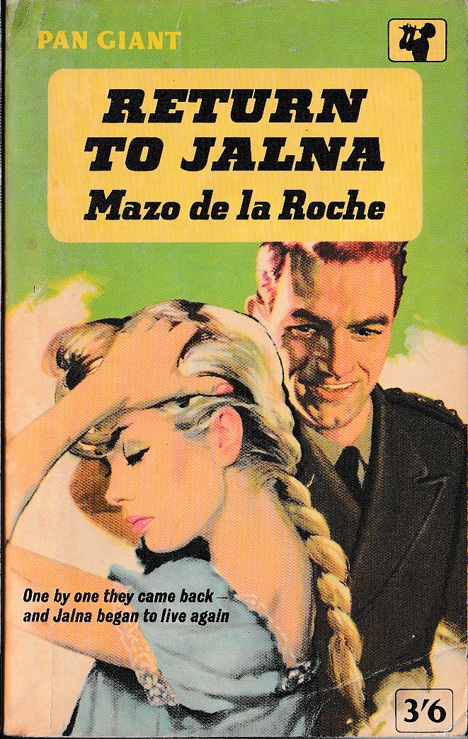 Mazo de la Roche  RETURN TO JALNA front book cover image