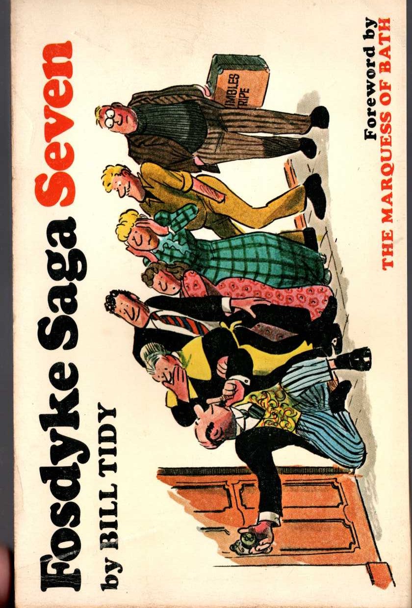 Bill Tidy  FOSDYKE SAGA. Book Seven (7) front book cover image