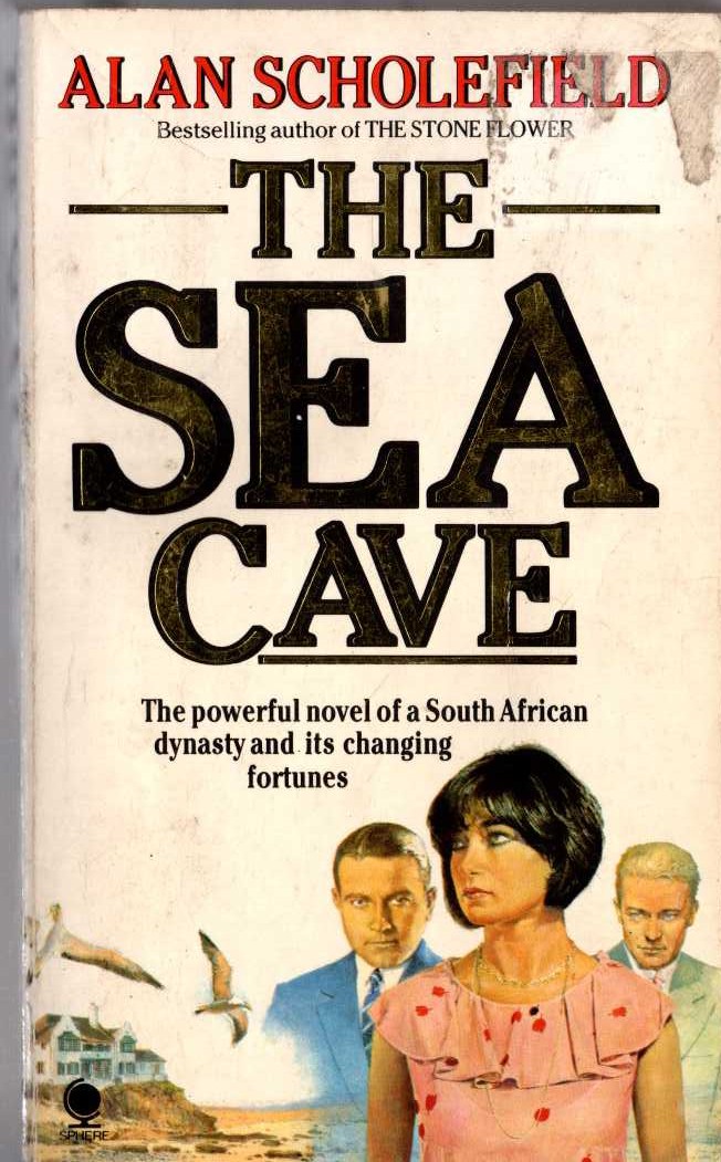 Alan Scholefield  THE SEA CAVE front book cover image