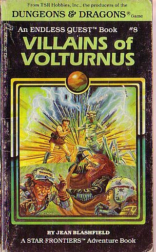 Jean - Blashfield  VILLAINS OF VOLTURNUS front book cover image