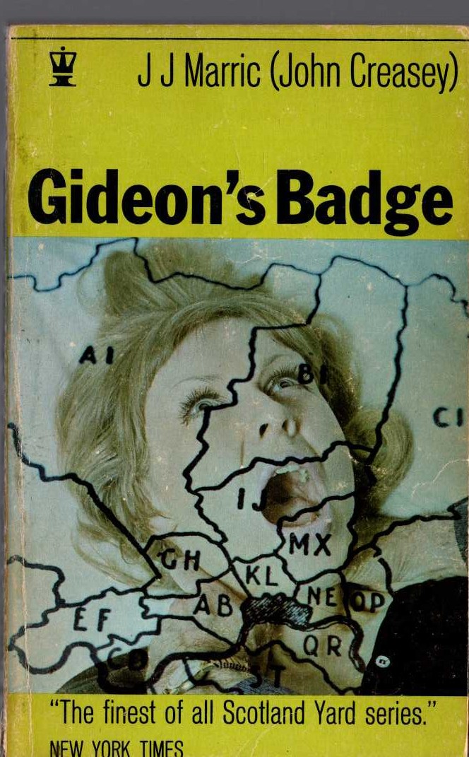 J.J. Marric  GIDEON'S BADGE front book cover image