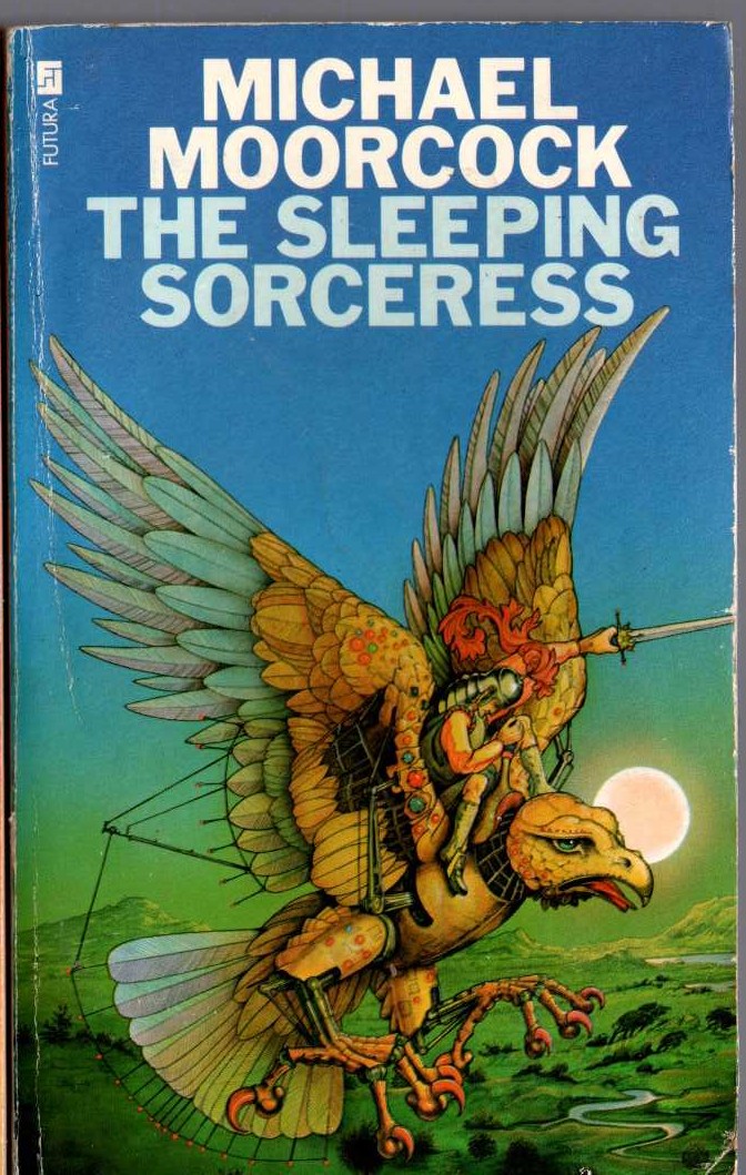 Michael Moorcock  THE SLEEPING SORCERESS front book cover image