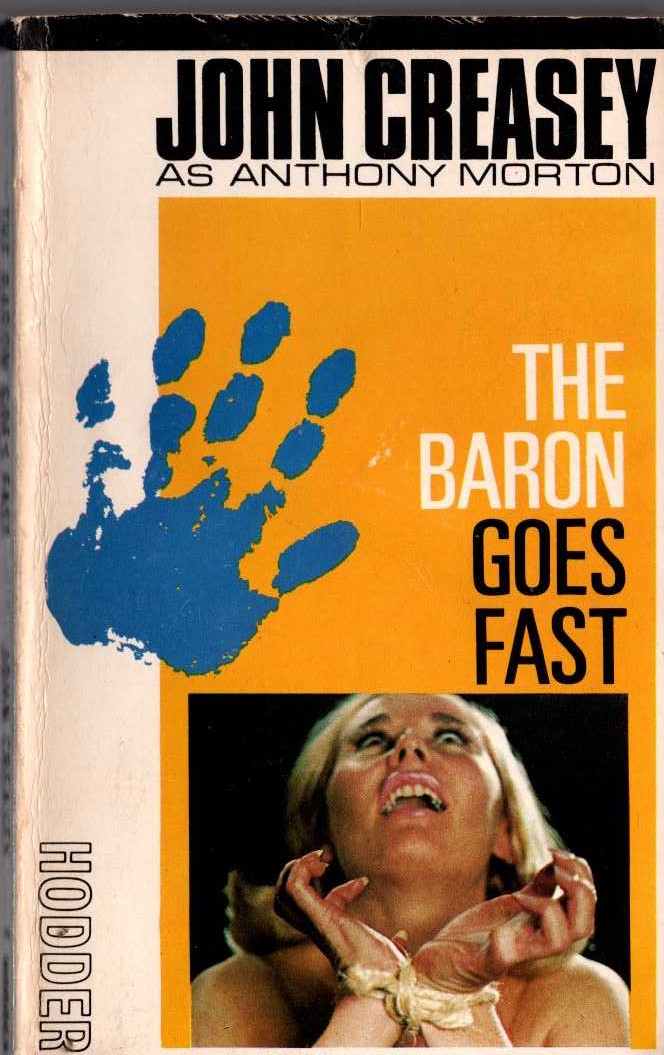 Anthony Morton  THE BARON GOES FAST front book cover image