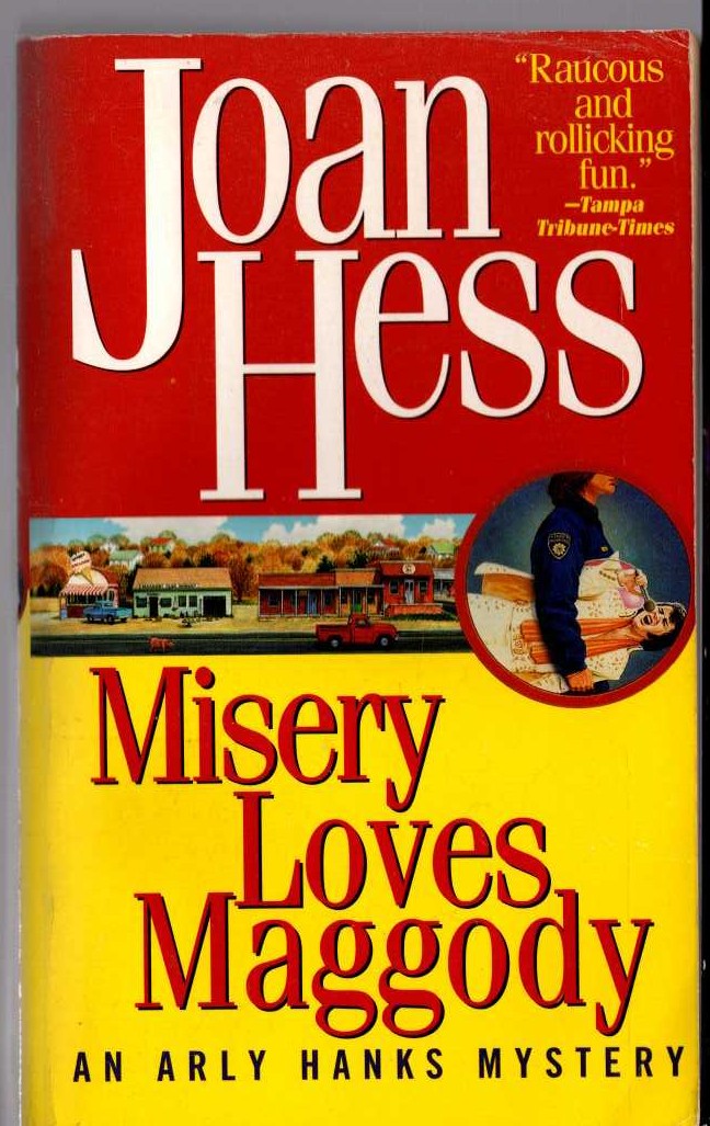 Joan Hess  MISERY LOVES MAGGODY front book cover image