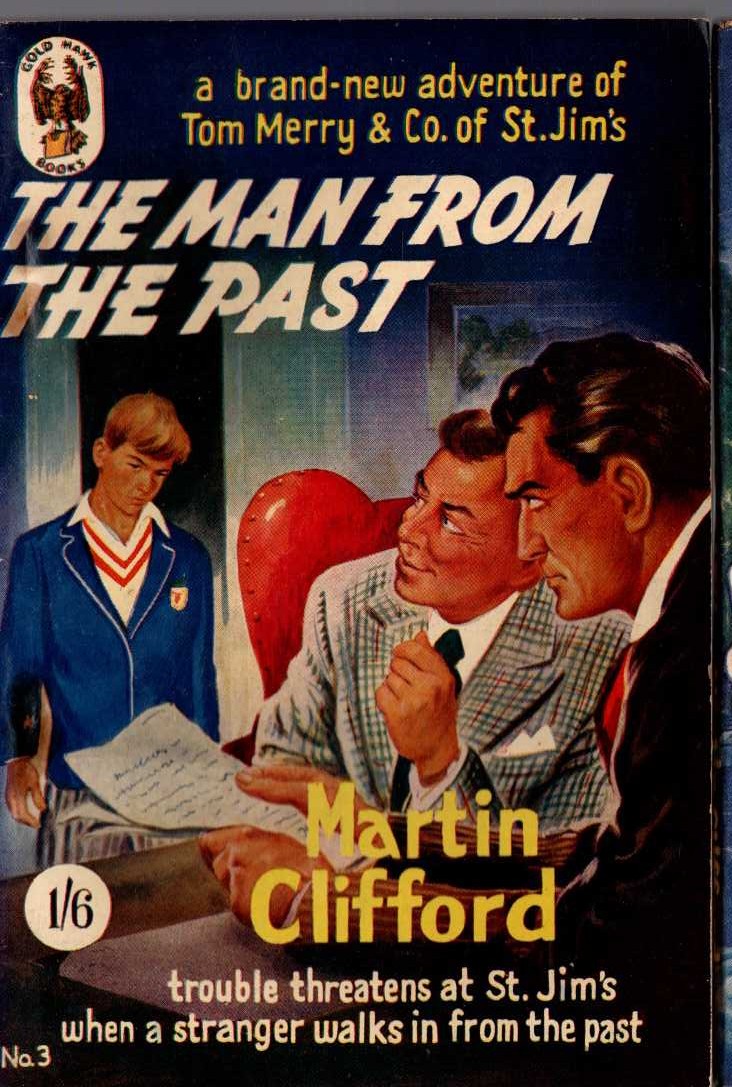 Martin Clifford  THE MAN FROM THE PAST front book cover image
