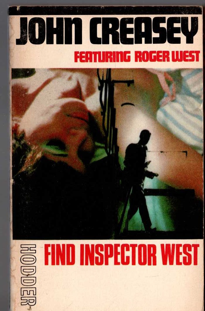 John Creasey  FIND INSPECTOR WEST front book cover image