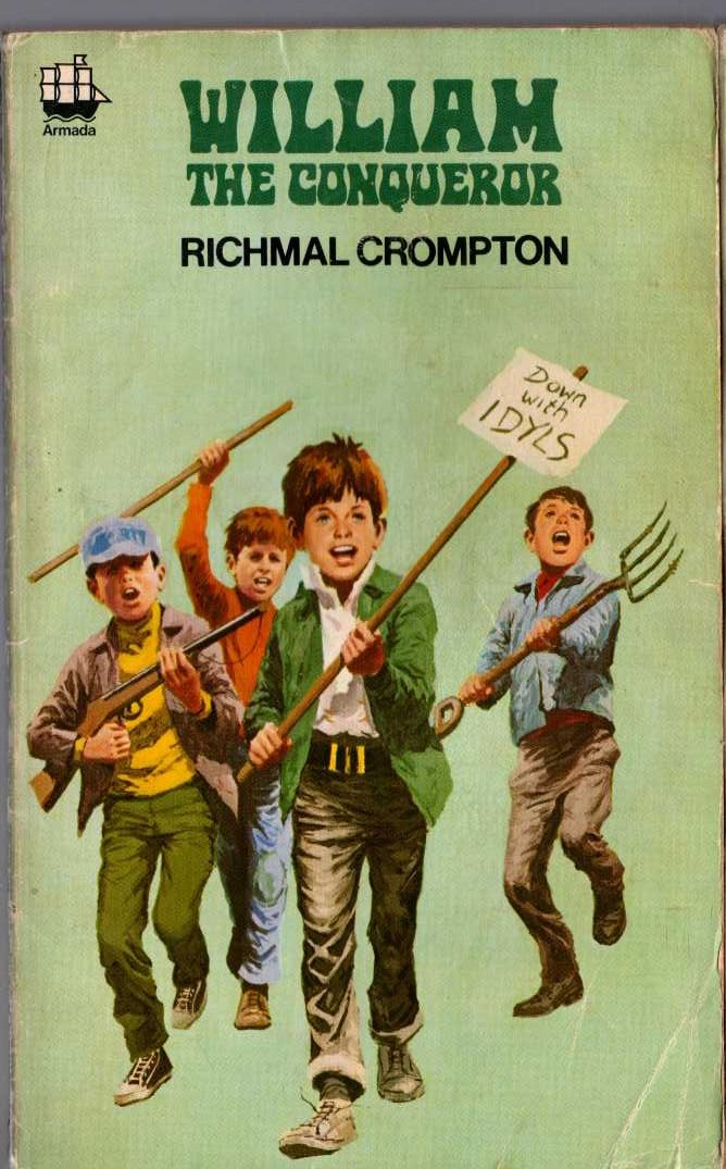 Richmal Crompton  WILLIAM - THE CONQUEROR front book cover image