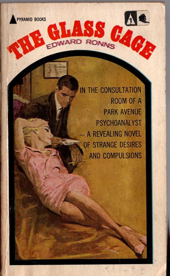(Edward S.Aarons writing as Edward Ronns) THE GLASS CAGE front book cover image