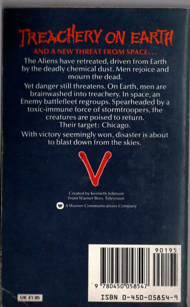 George W. Proctor  V: THE CHICAGO CONVERSION magnified rear book cover image