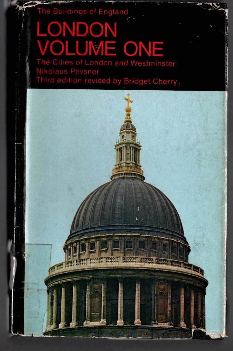 LONDON 1: THE CITIES OF LONDON AND WESTMINSTER front book cover image