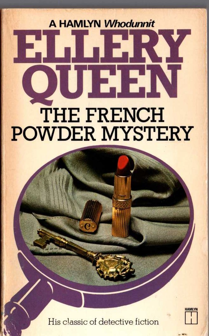 Ellery Queen  THE FRENCH POWDER MYSTERY front book cover image