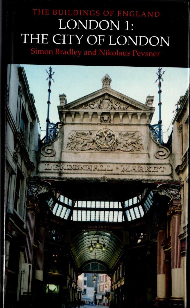 LONDON 1: THE CITY OF LONDON (Buildings of England) front book cover image