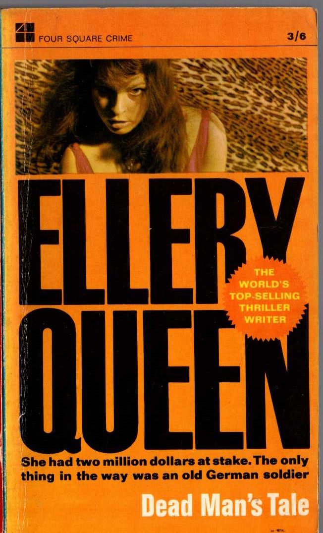Ellery Queen  DEAD MAN'S TALE front book cover image