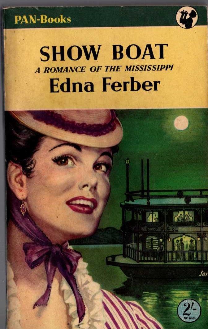 Edna Ferber  SHOW BOAT front book cover image