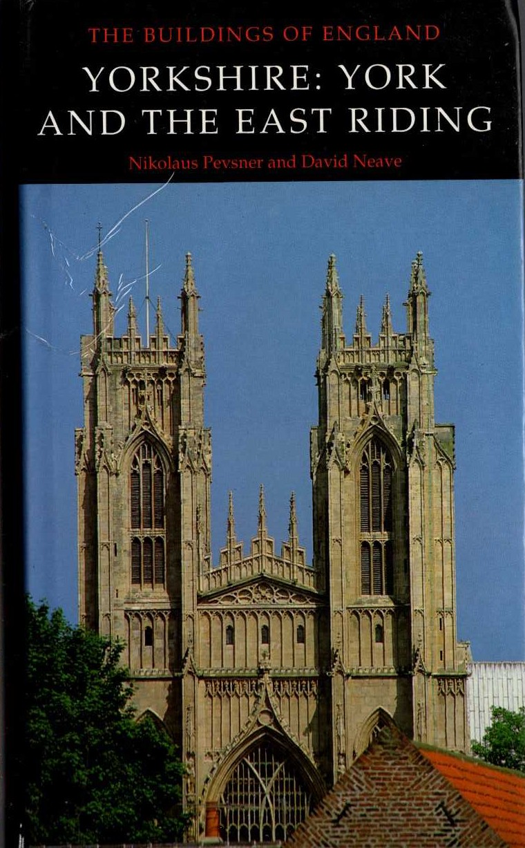 YORKSHIRE: YORK AND THE EAST RIDING front book cover image
