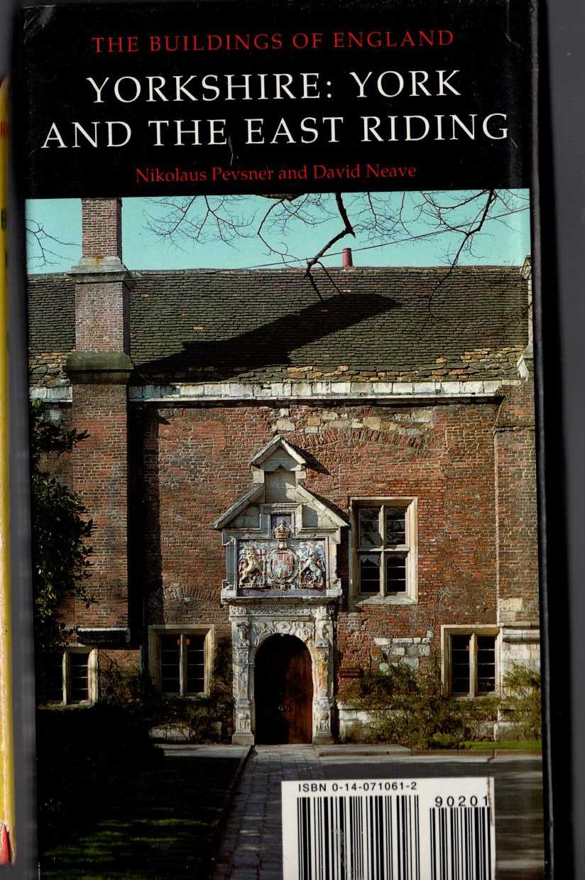 YORKSHIRE: YORK AND THE EAST RIDING magnified rear book cover image