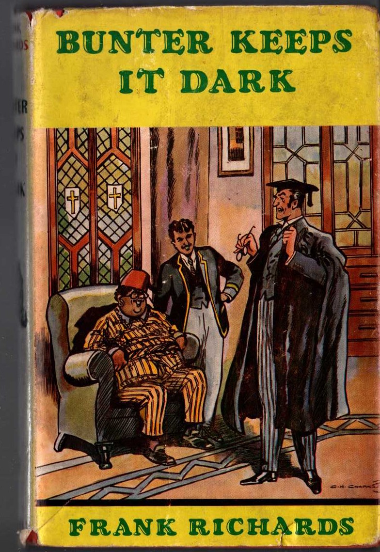 BUNTER KEEPS IT DARK front book cover image